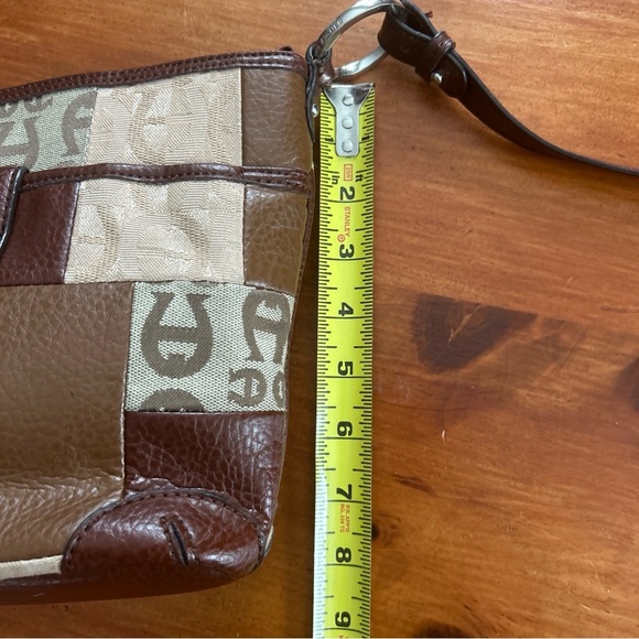 Etienne Aigner Tapestry Purse Handbag Shoulder/Crossbody Bag - Picture 3 of 13